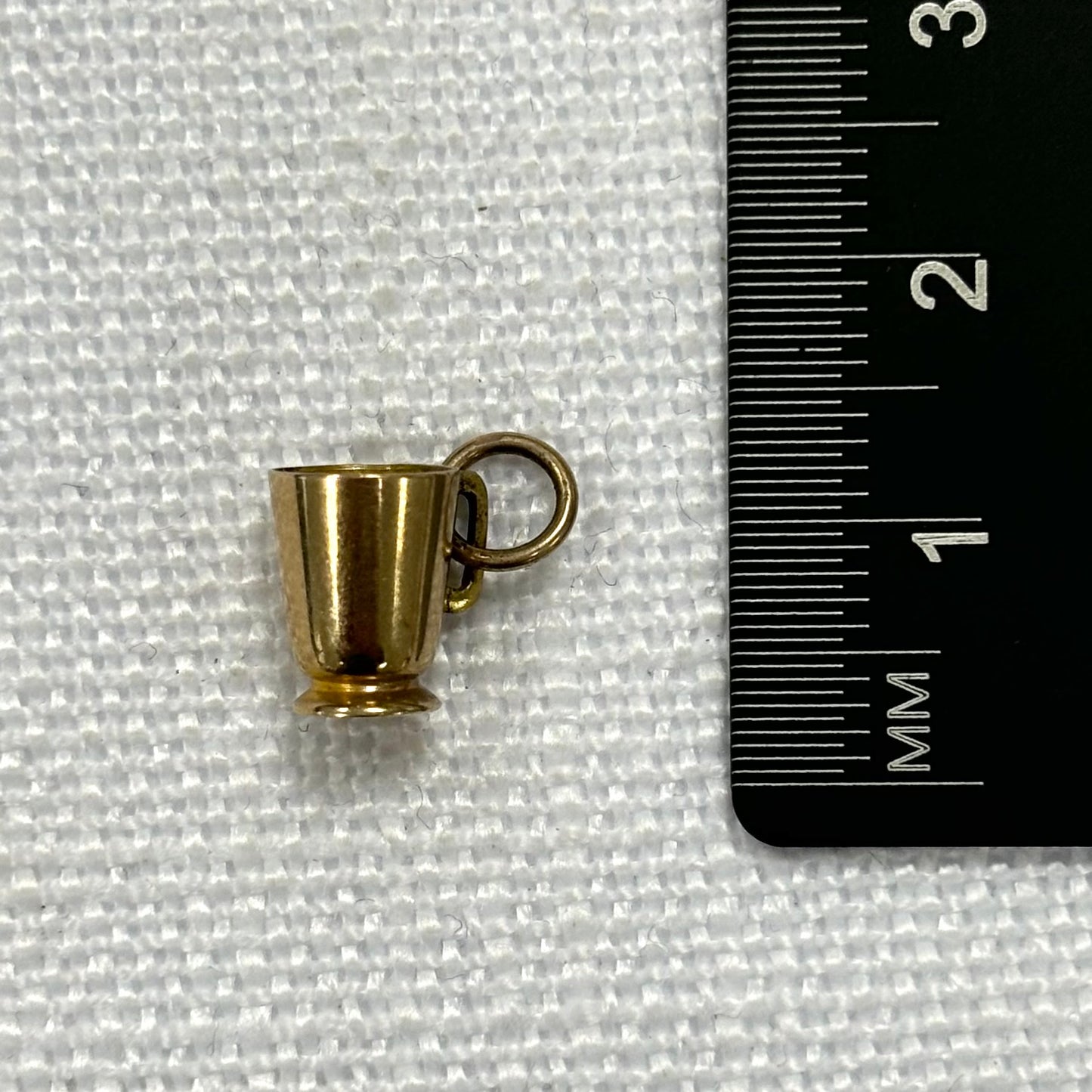 Gold Goblet or Cup Charm