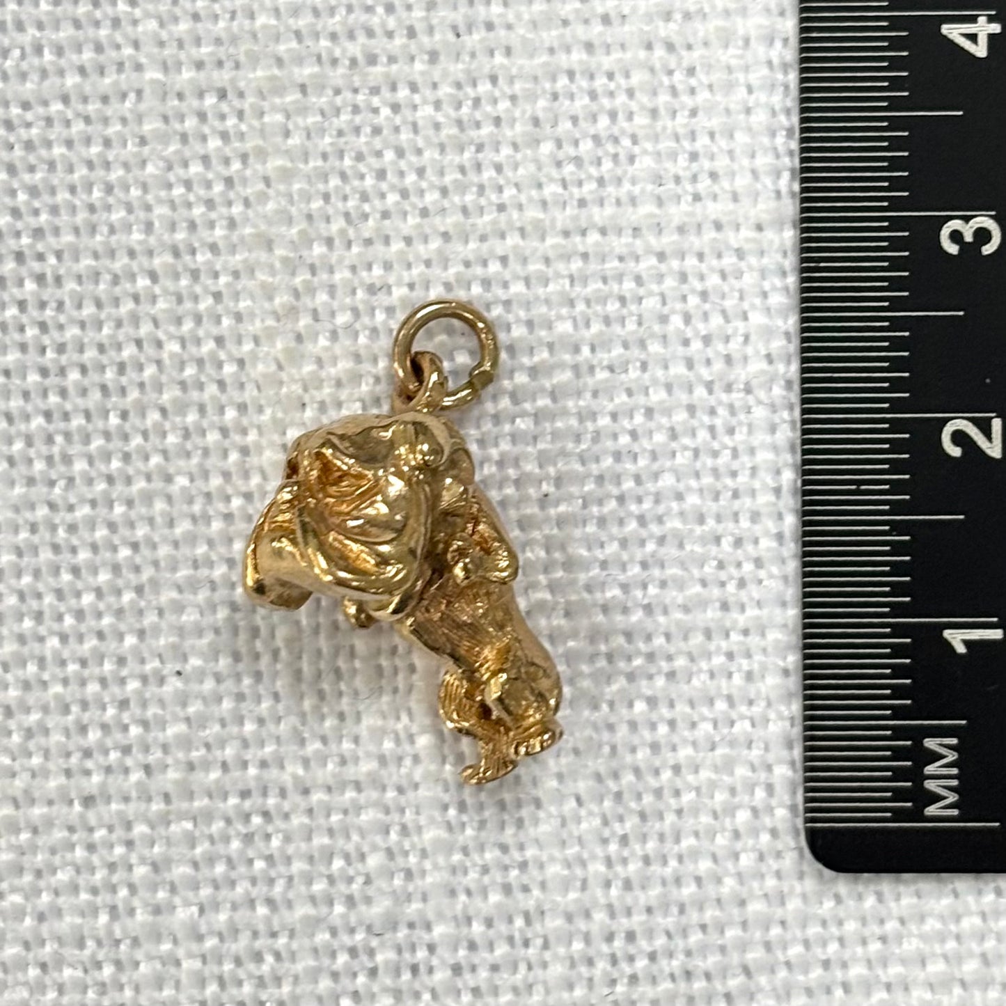 British Bulldog Iconic Gold Charm