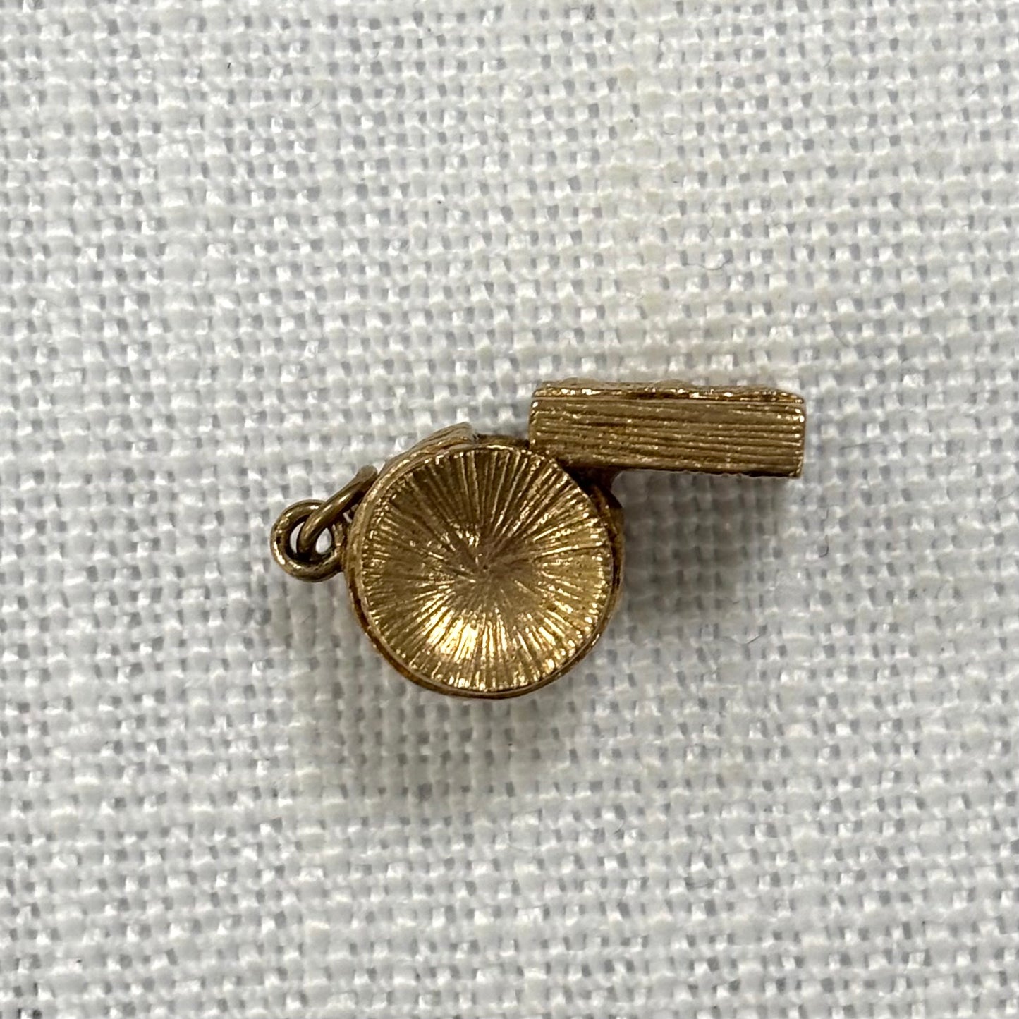 Whistle Gold Charm