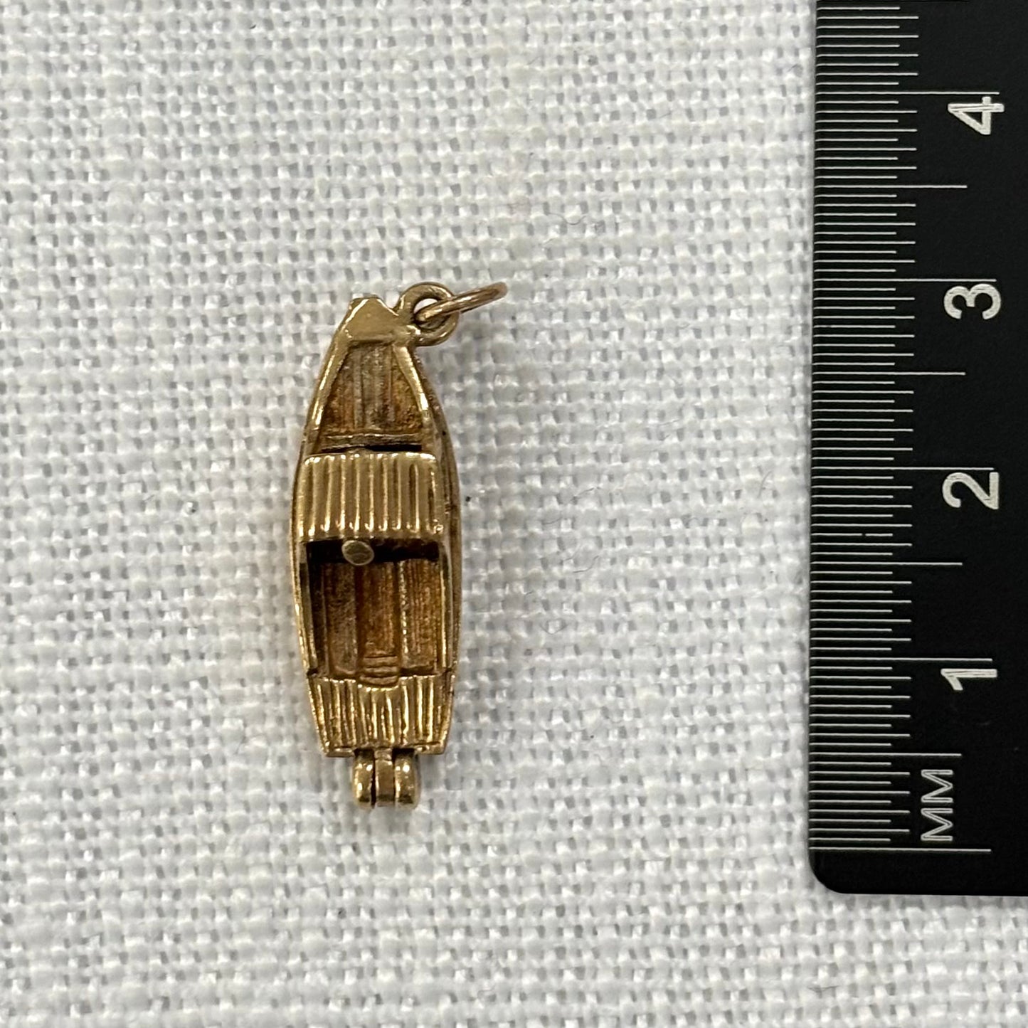 Speedboat Gold Charm
