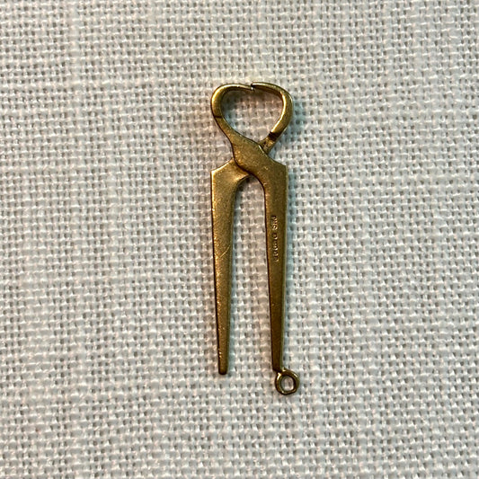 Handyman Pliers Gold Charm