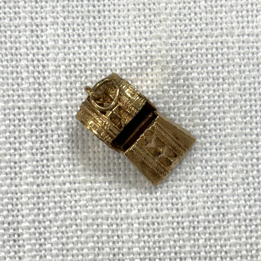 Whistle Gold Charm