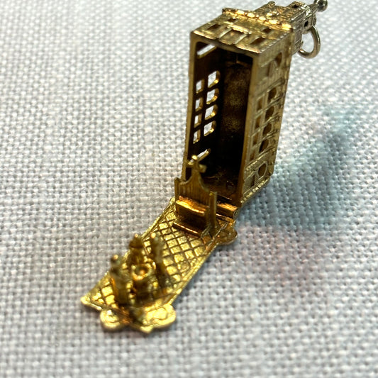 Chapel of Love Gold Charm Articulated