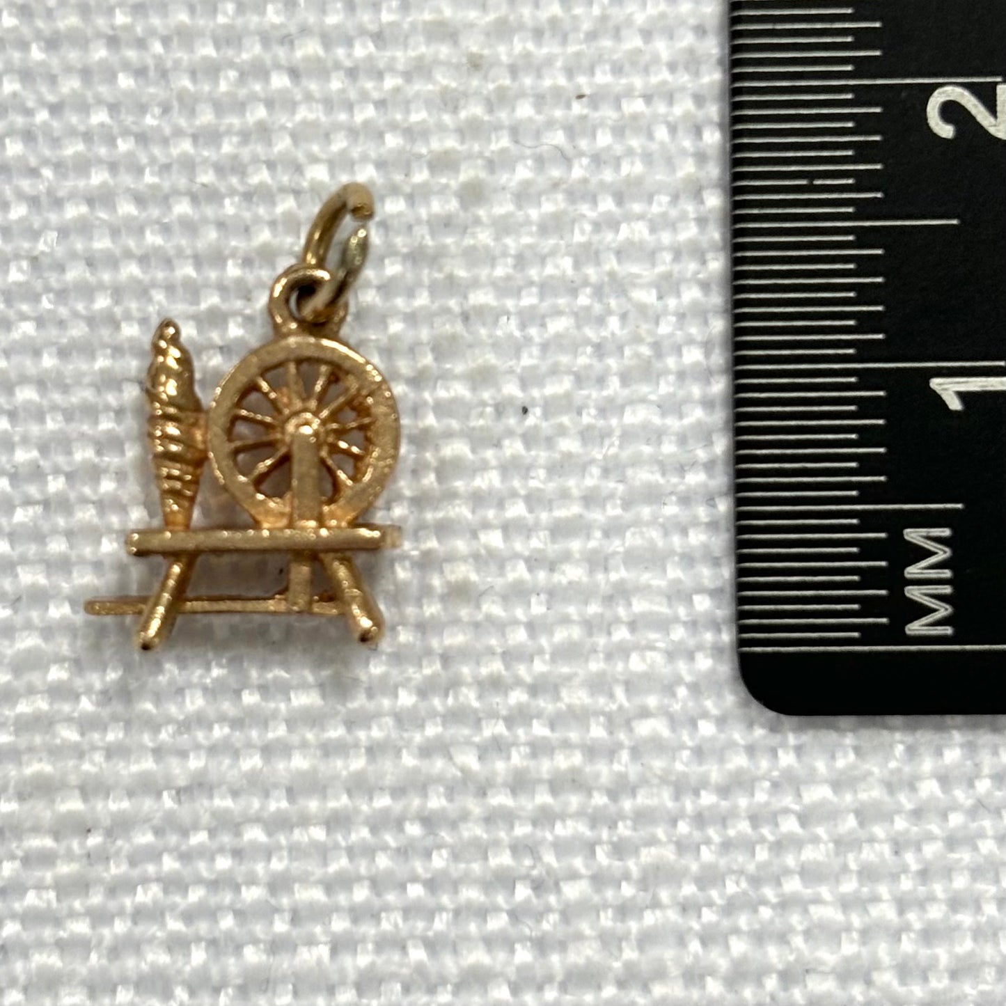 Sewing Machine Gold Charm