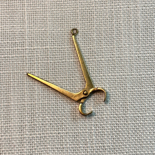 Handyman Pliers Gold Charm