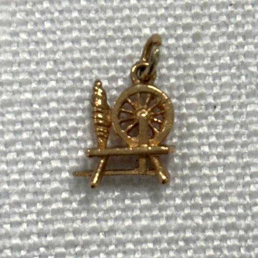 Sewing Machine Gold Charm