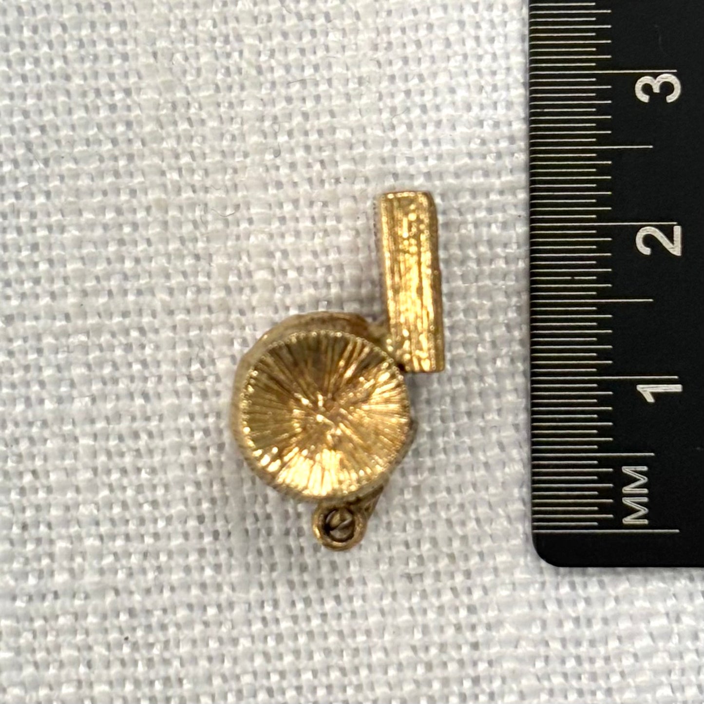 Whistle Gold Charm