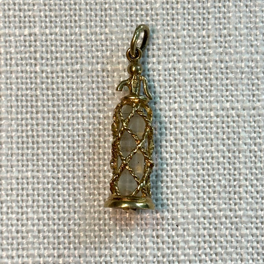 Spritzer Bottle Gold Charm