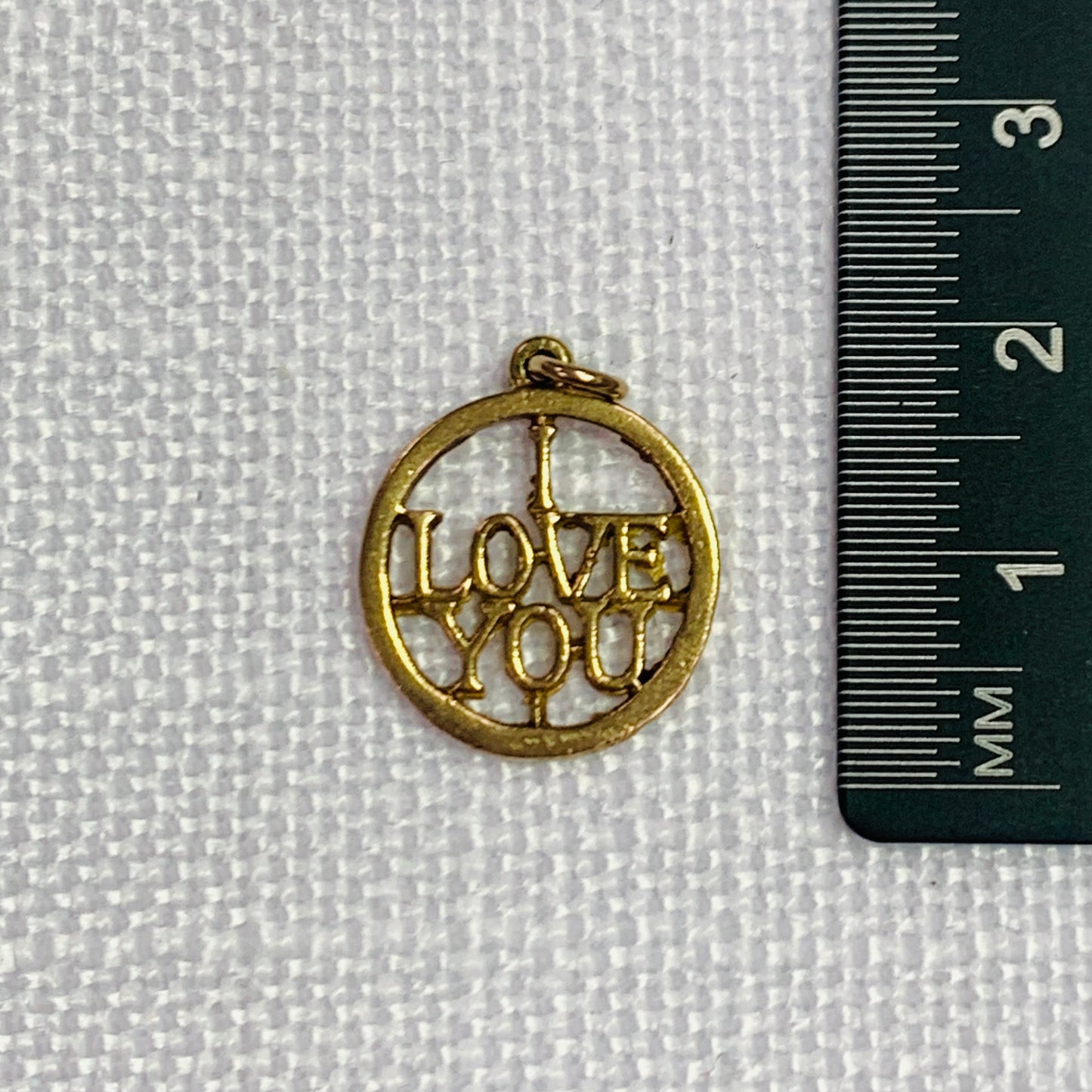 I Love You Charm Pendant