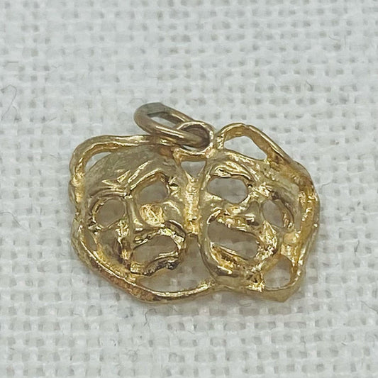 Theatre Mask Charm or Pendant