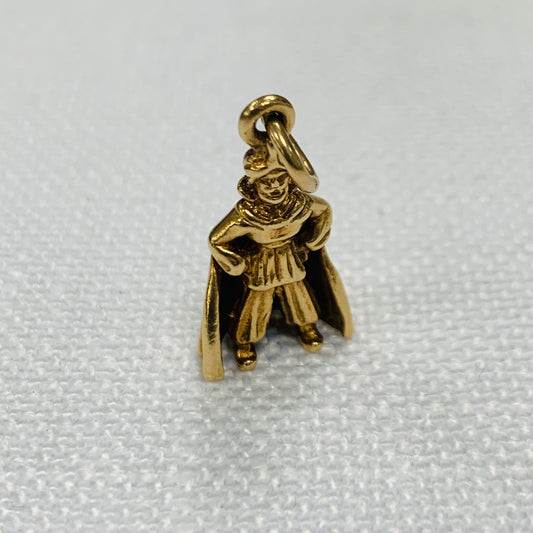 Dracula or Arabian Knight Charm Pendant