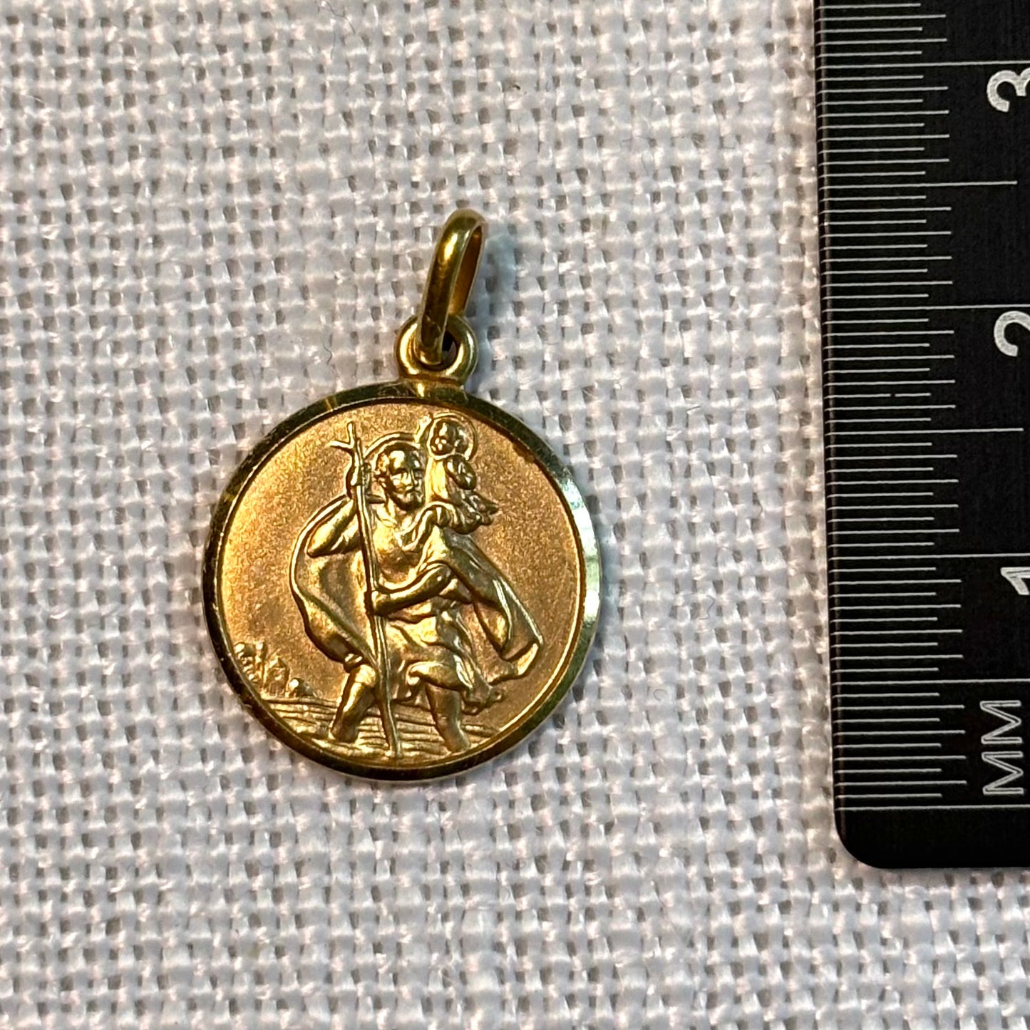 St Christopher’s Gold Pendant