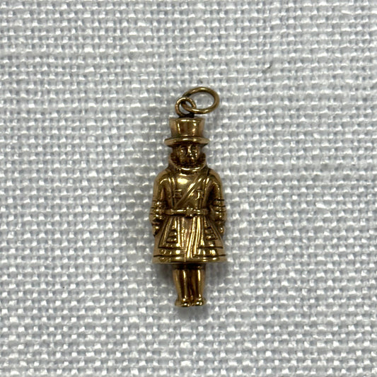 Beefeater Gold Pendant Charm