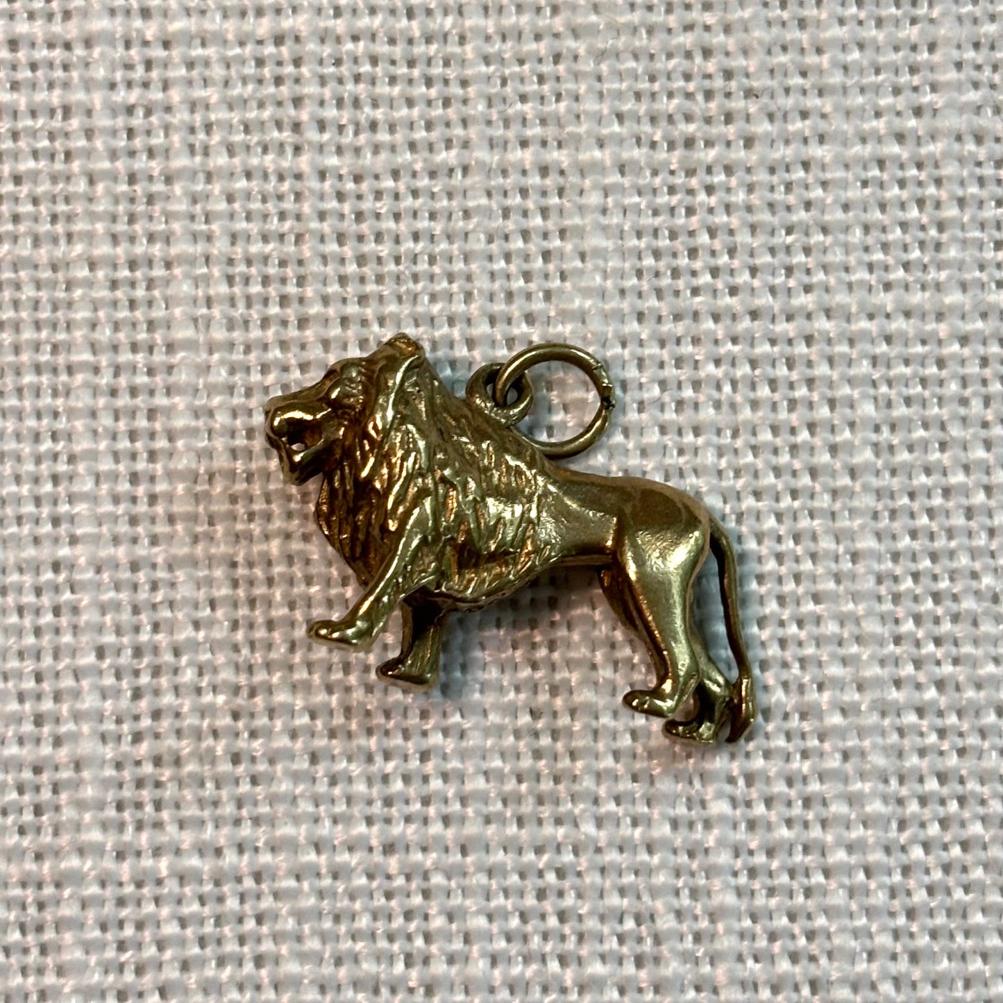 Lion King Gold Charm