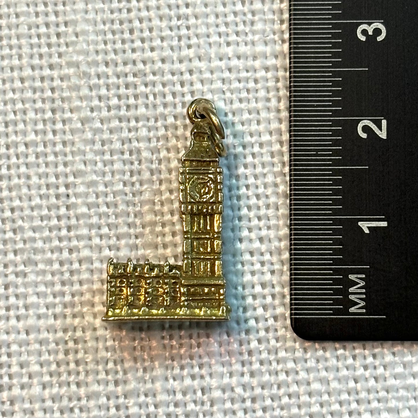 Big Ben London Landmark Gold Charm