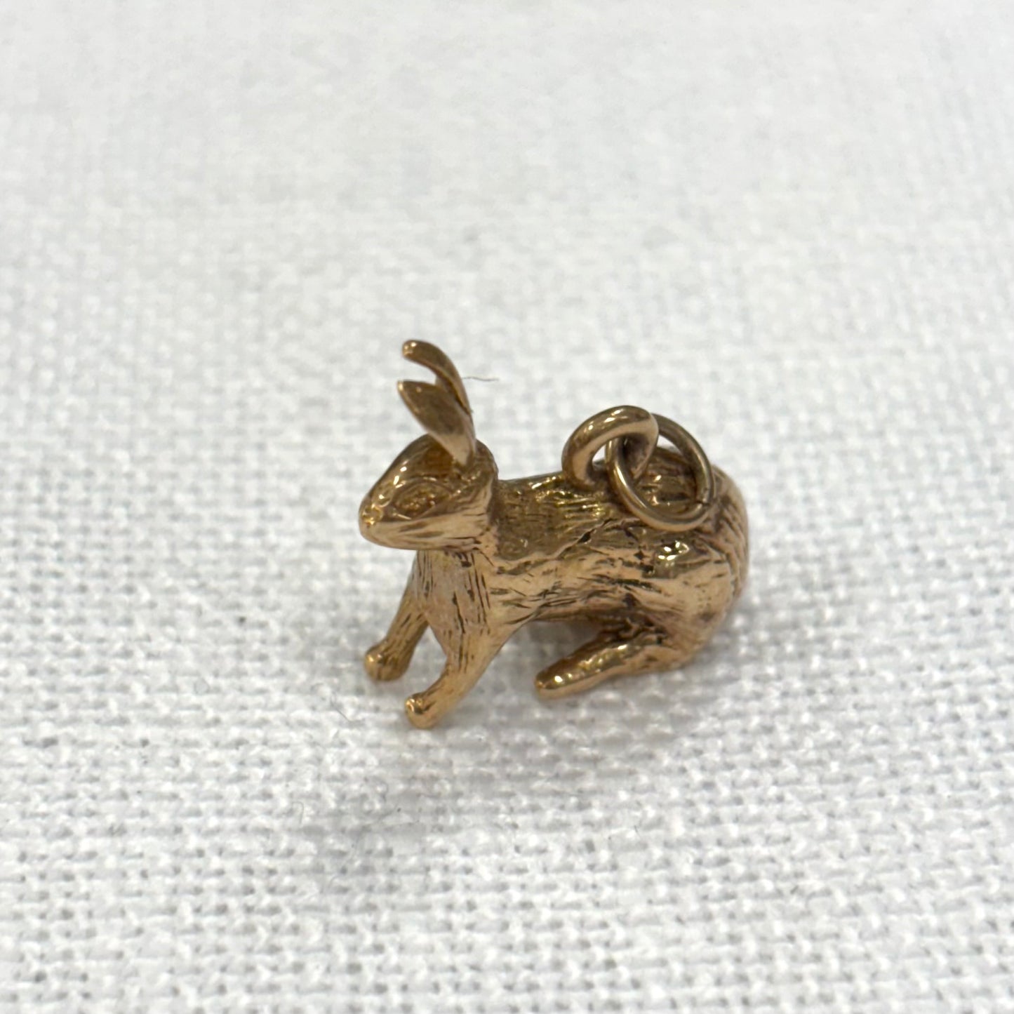Rabbit Gold Charm