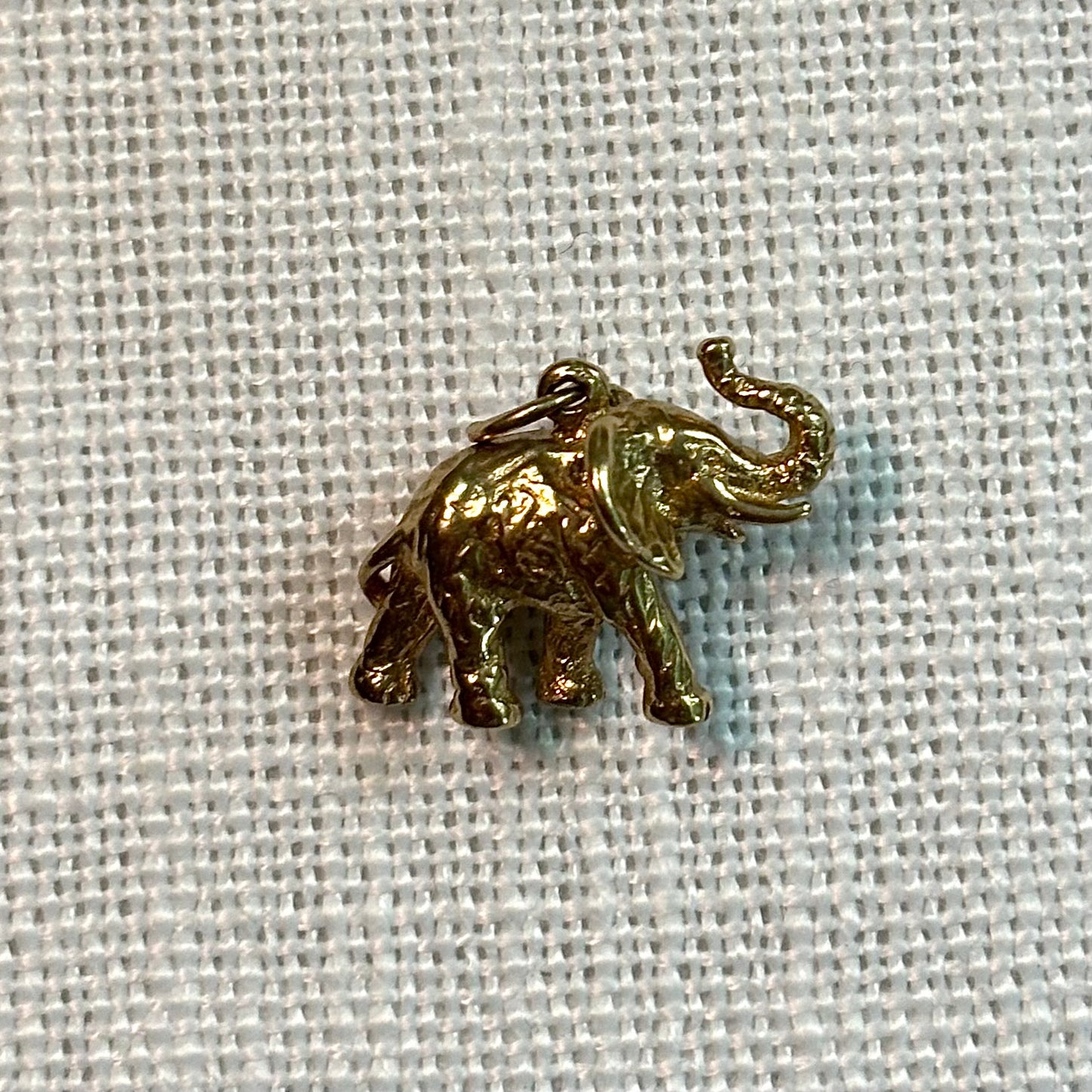 Elephant Gold Charm