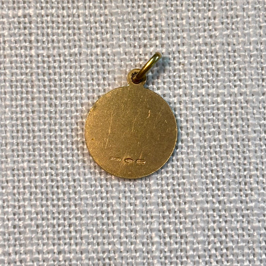 St Christopher’s Gold Pendant