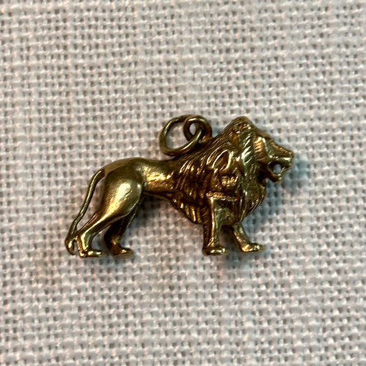 Lion King Gold Charm