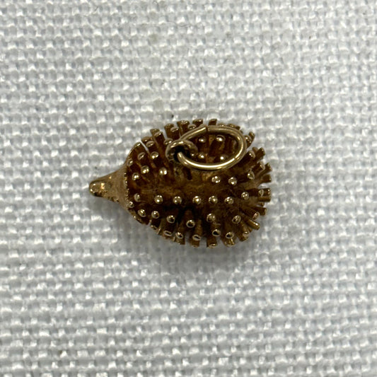 Hedgehog Gold Charm