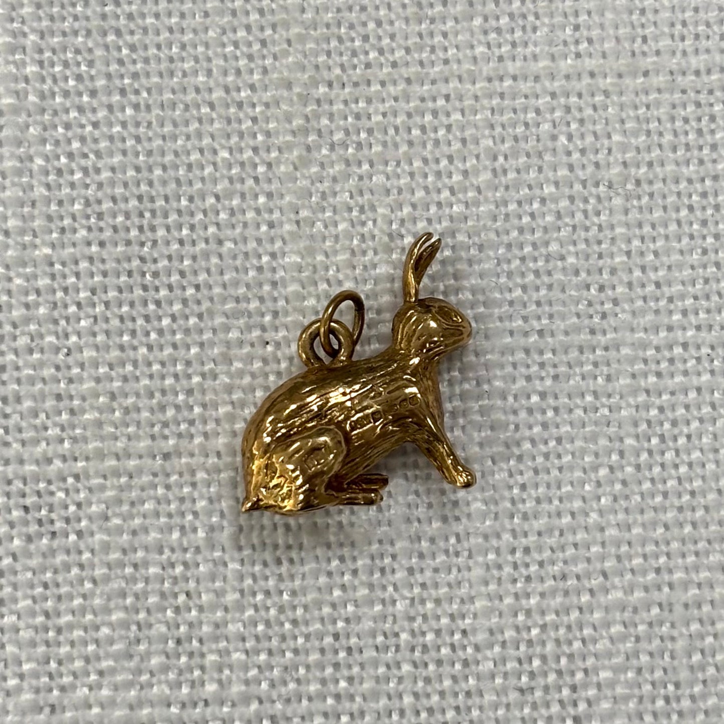 Rabbit Gold Charm