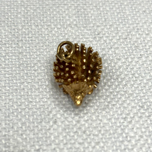 Hedgehog Gold Charm