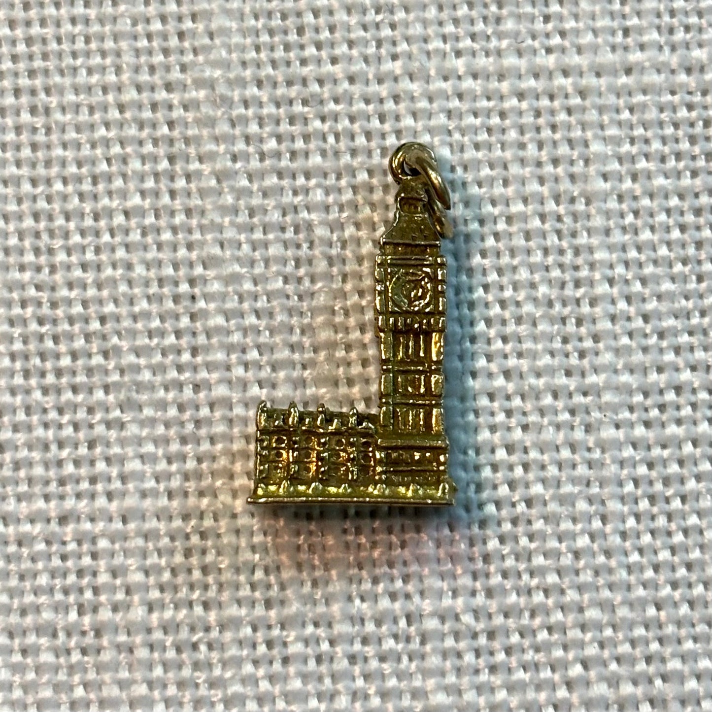 Big Ben London Landmark Gold Charm