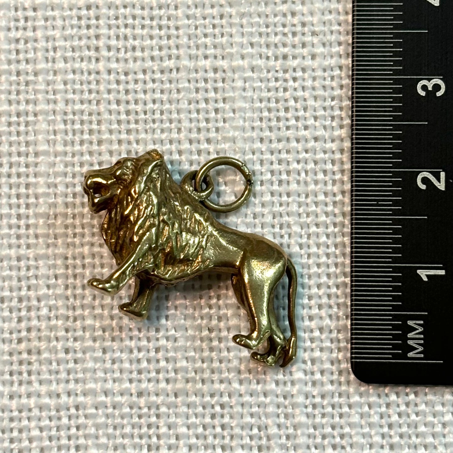 Lion King Gold Charm