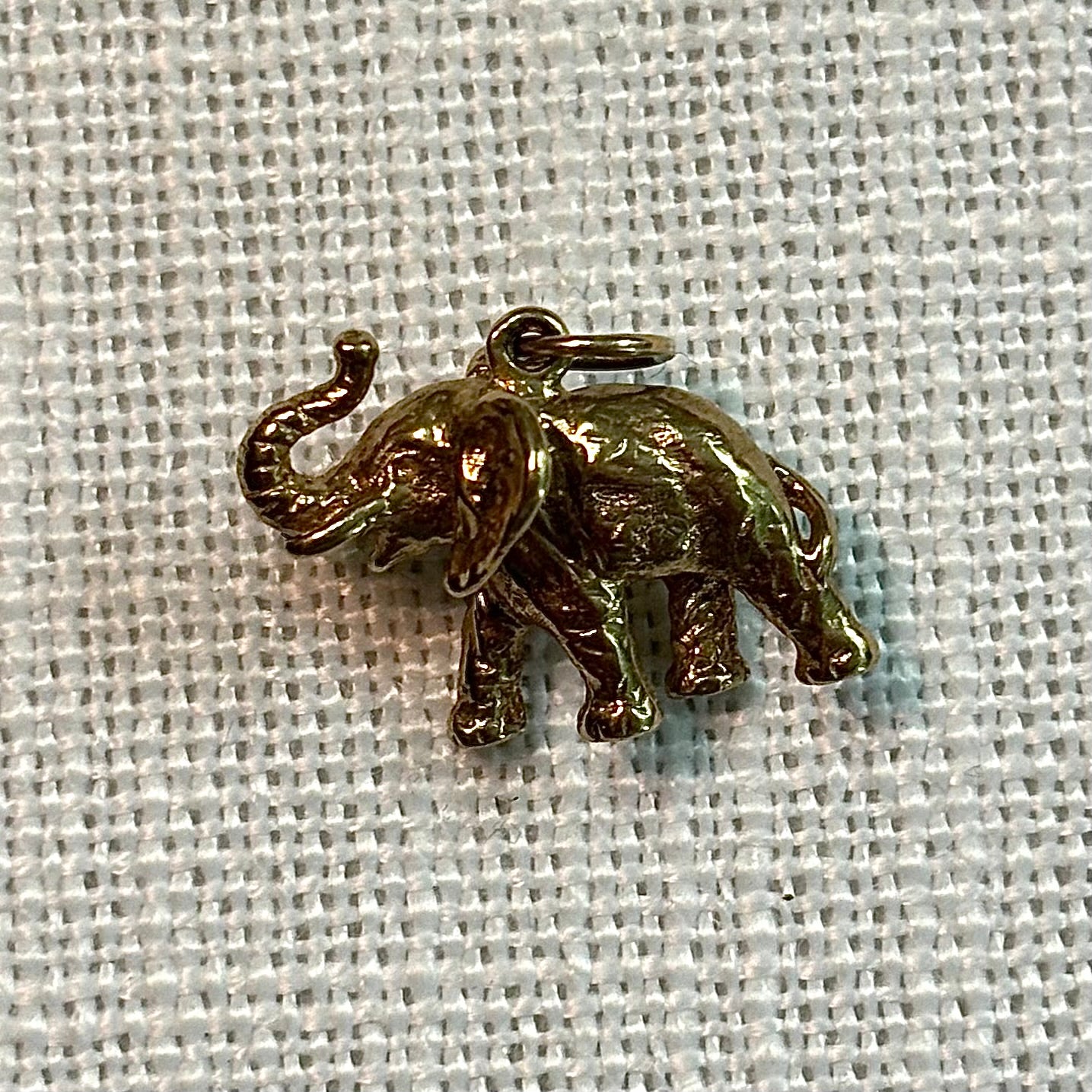 Elephant Gold Charm