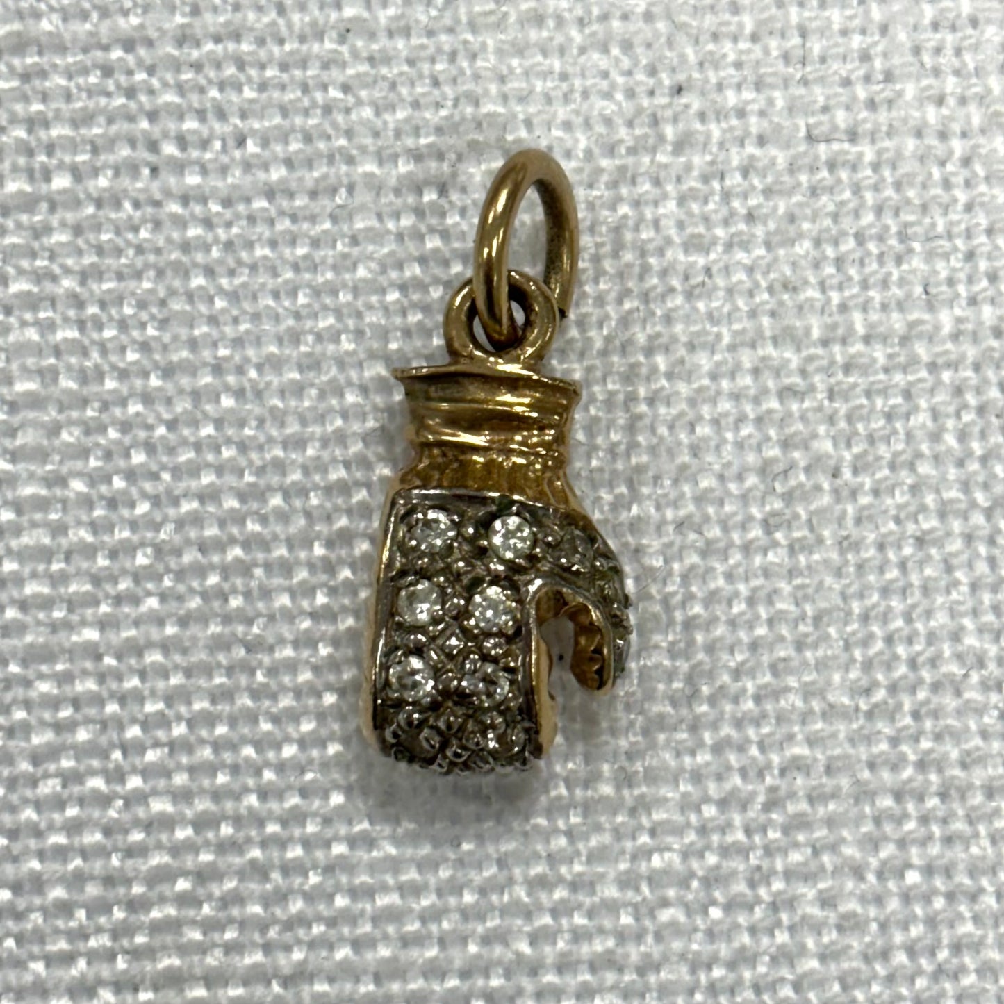 Boxing Glove Gold Pendant