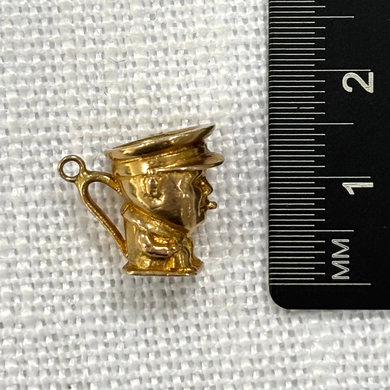 Winston Churchill Gold Tanker Charm