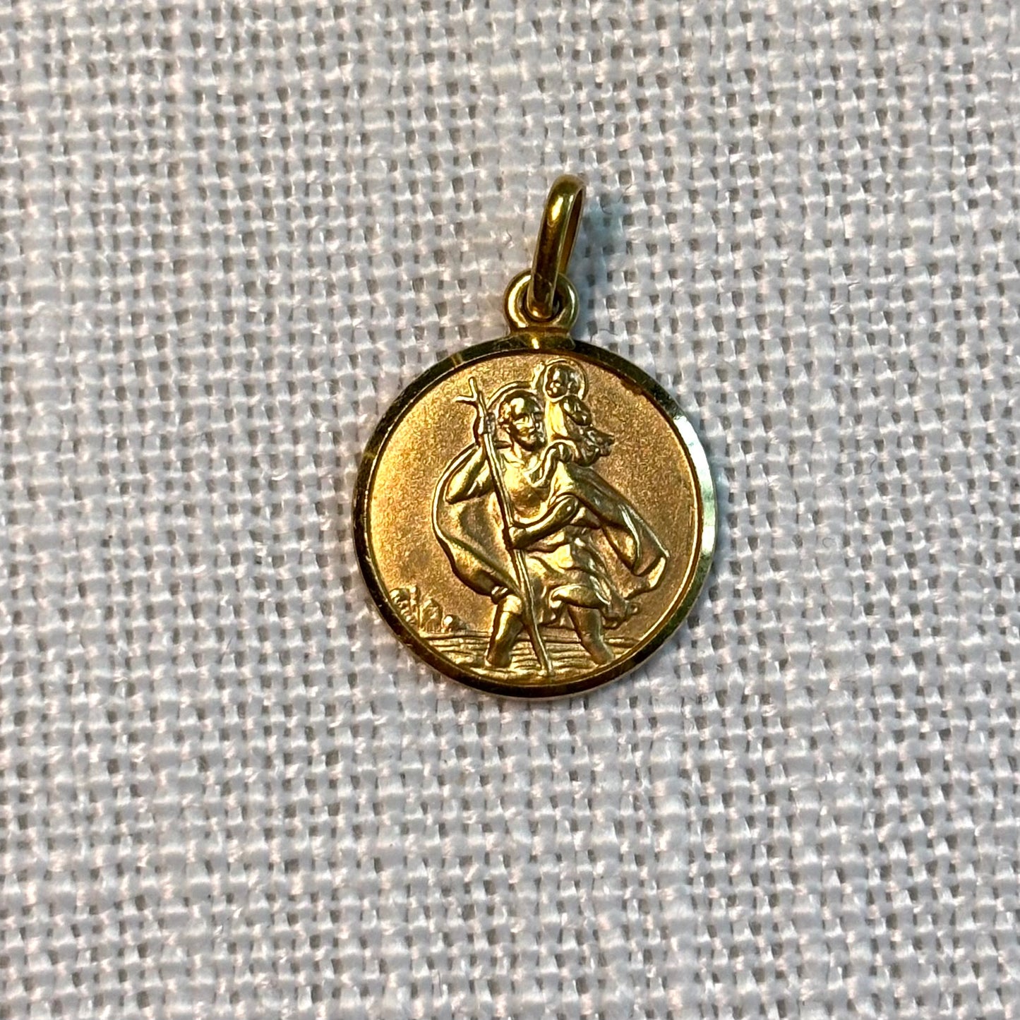 St Christopher’s Gold Pendant