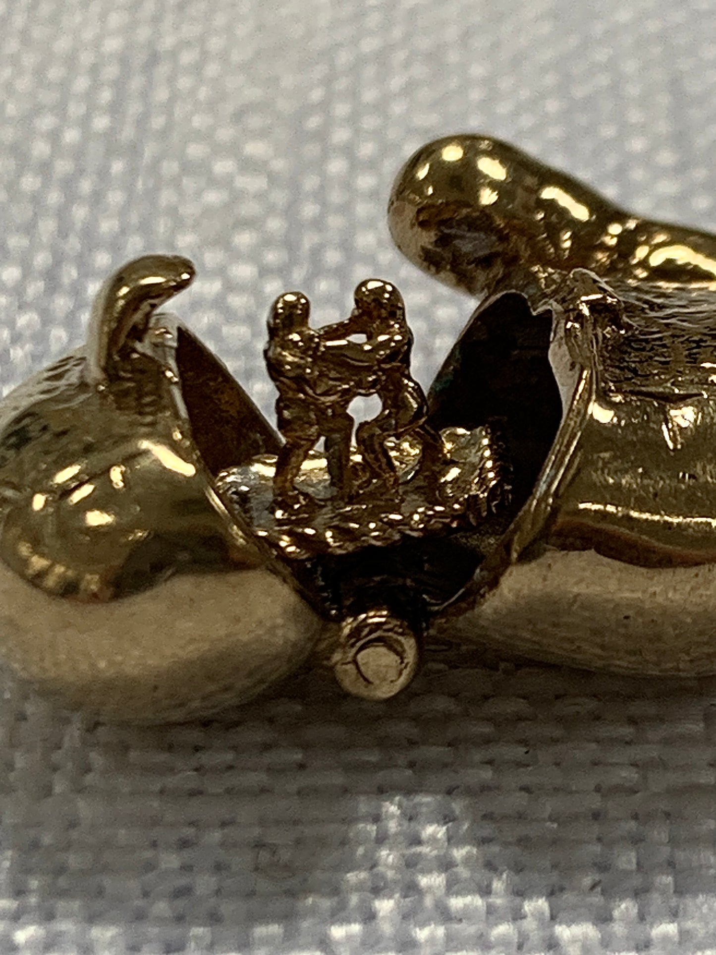 Boxing Glove Gold Pendant