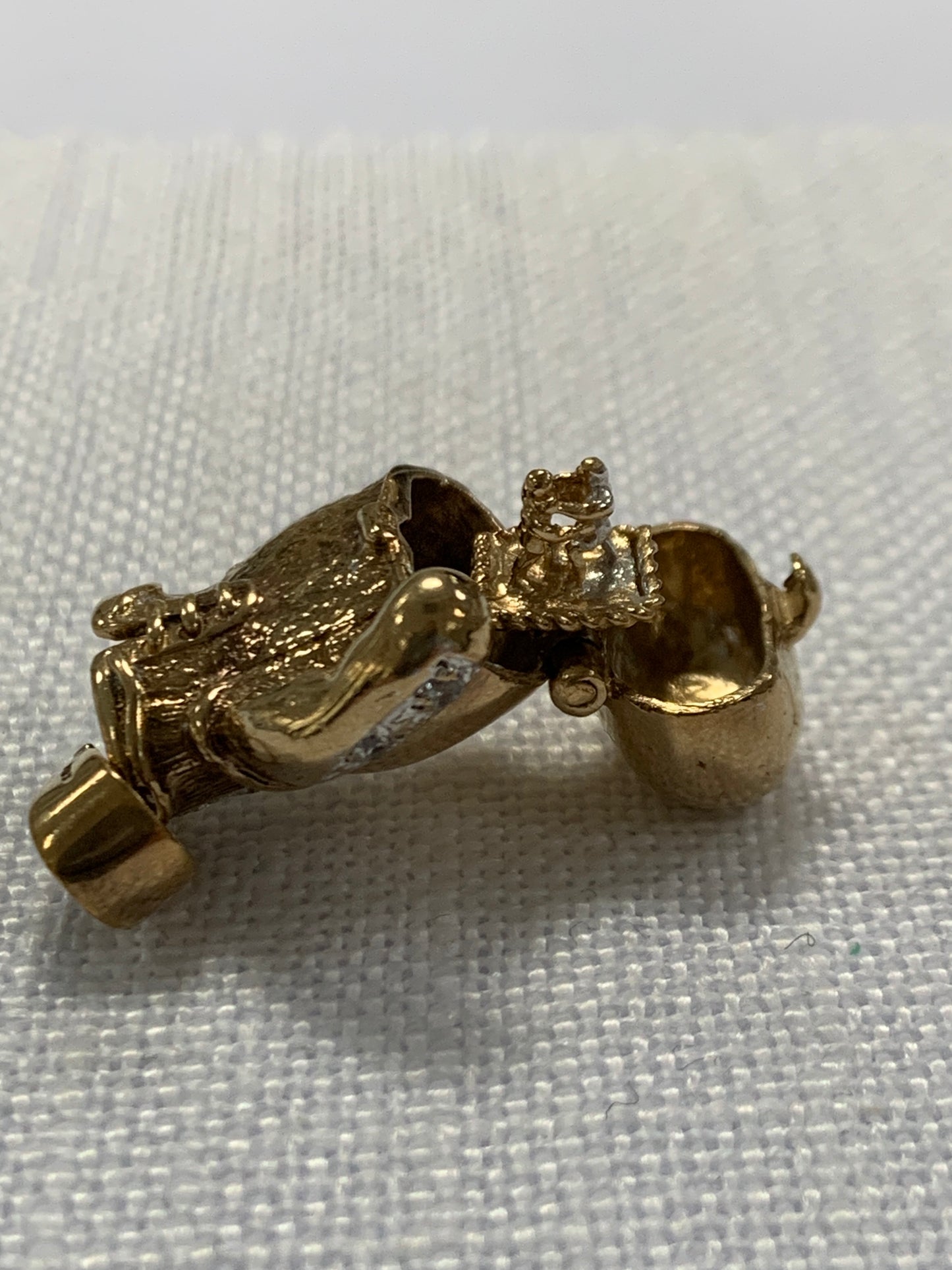 Boxing Glove Gold Pendant