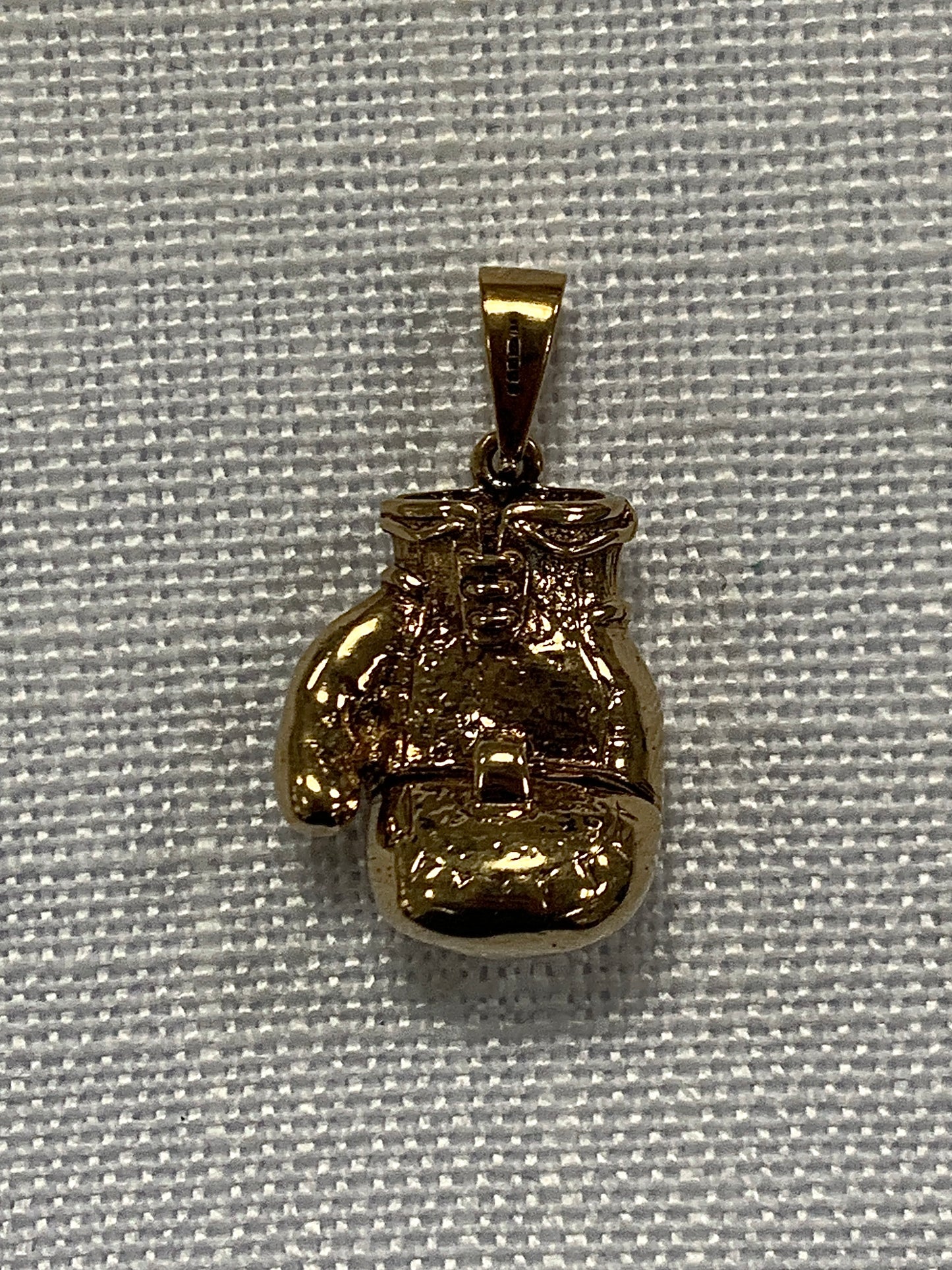 Boxing Glove Gold Pendant