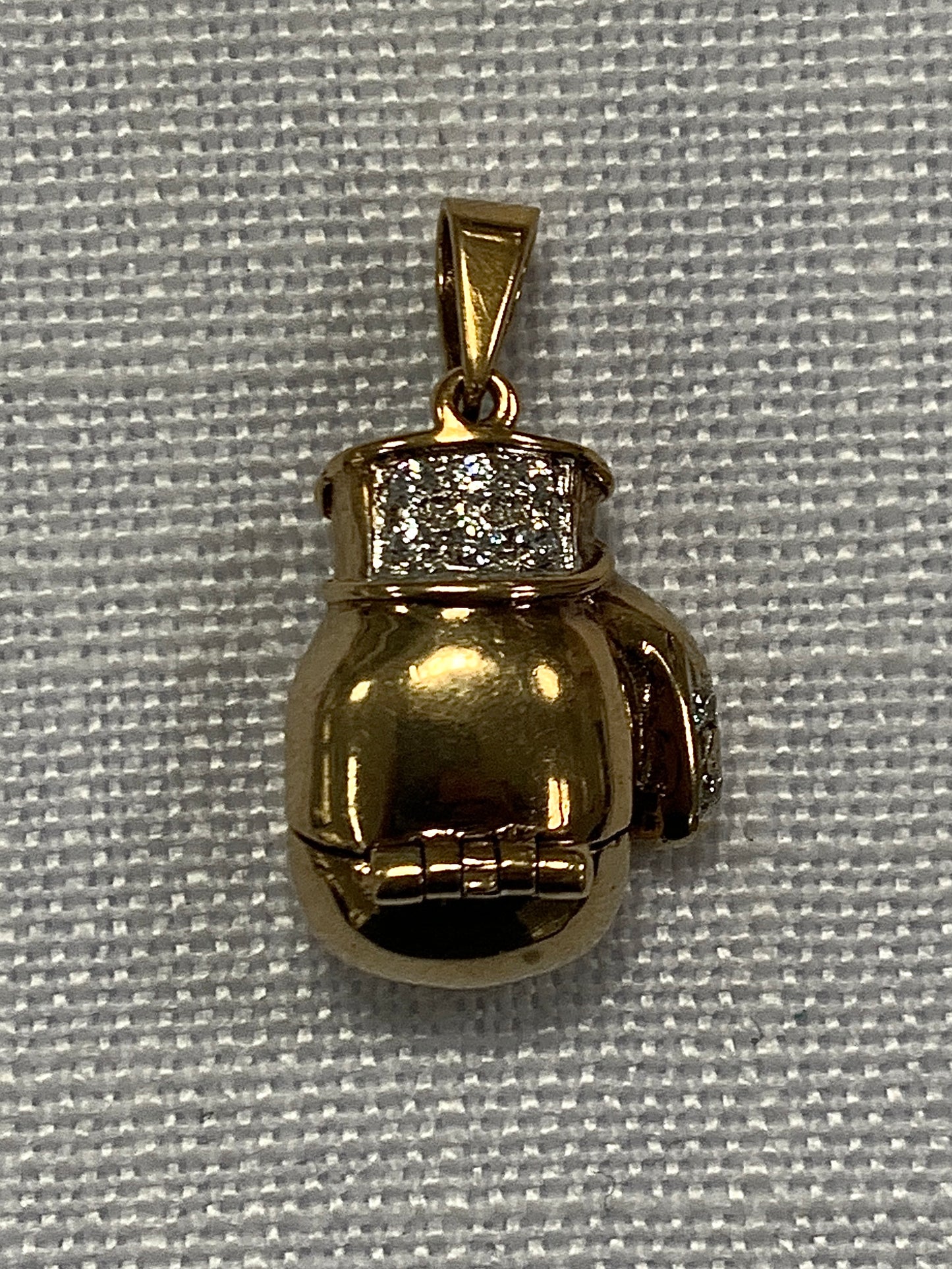 Boxing Glove Gold Pendant