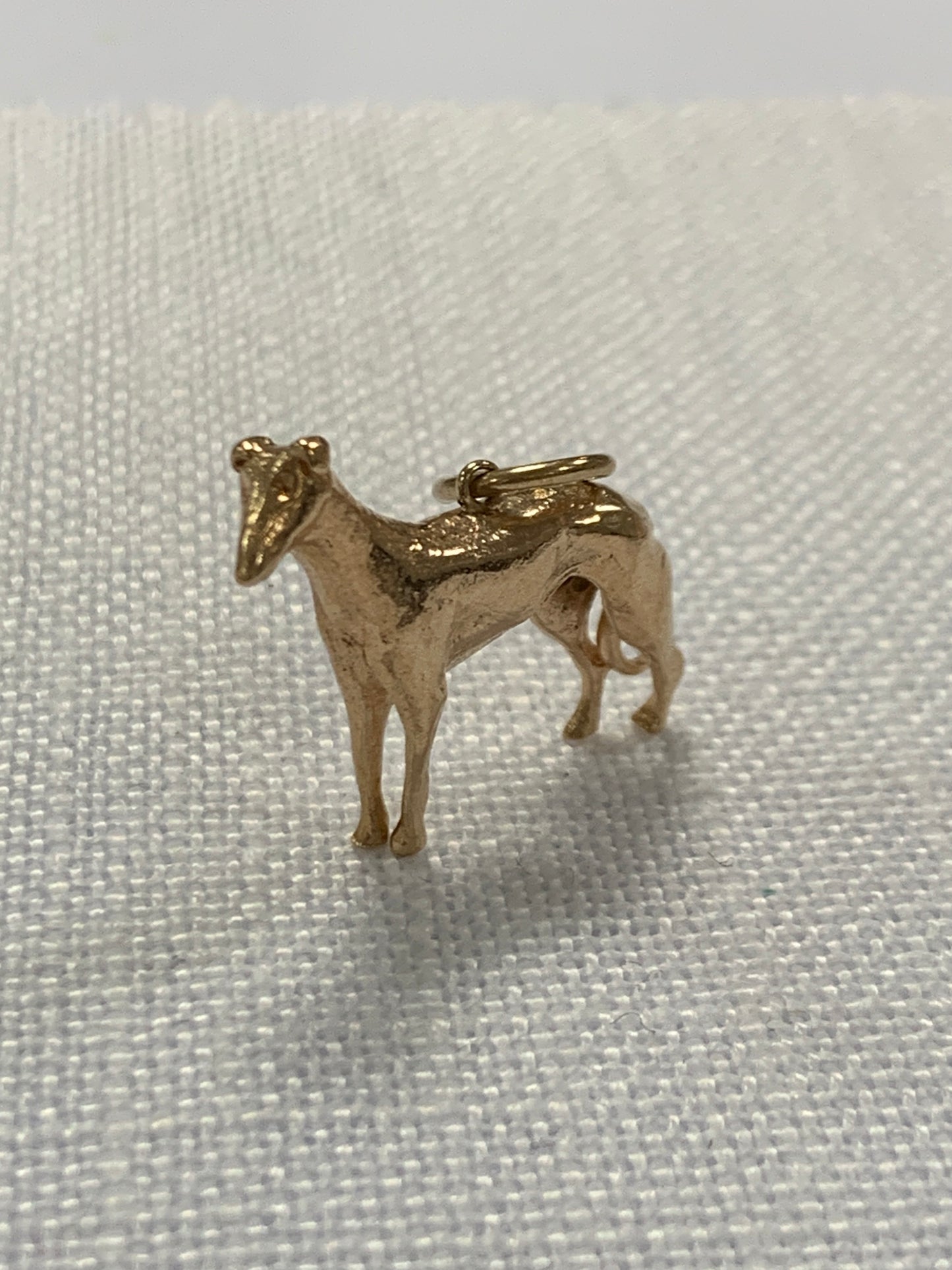 Wild horse solid gold charm pendant