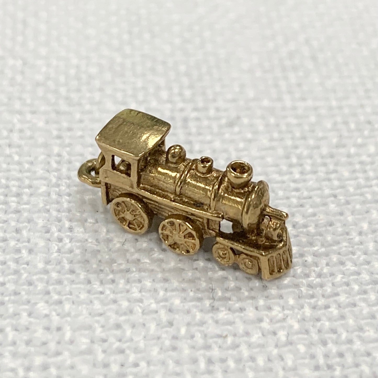 Locomotive Steam Train Charm Pendant