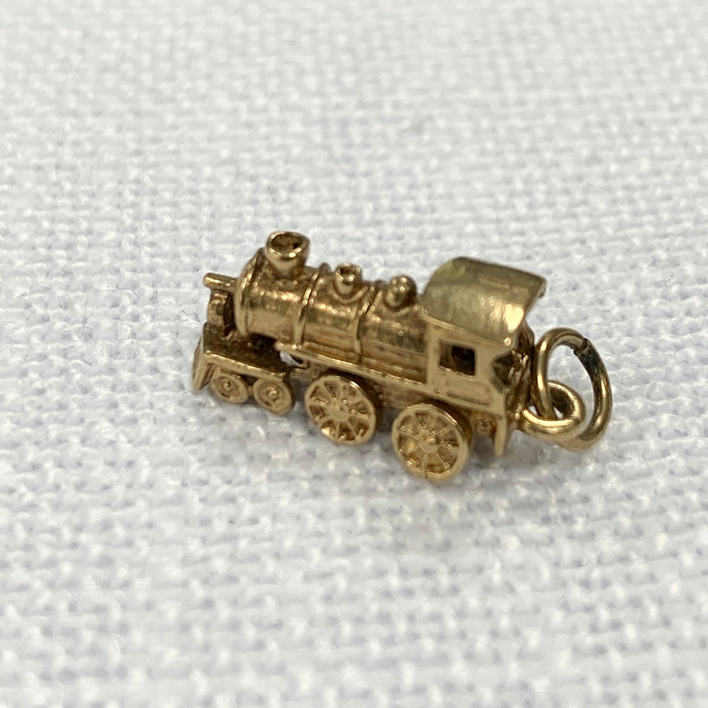 Locomotive Steam Train Charm Pendant