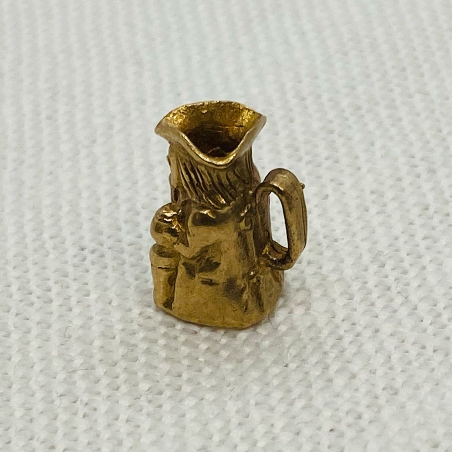 Toby Beer Jug Vintage Gold Charm