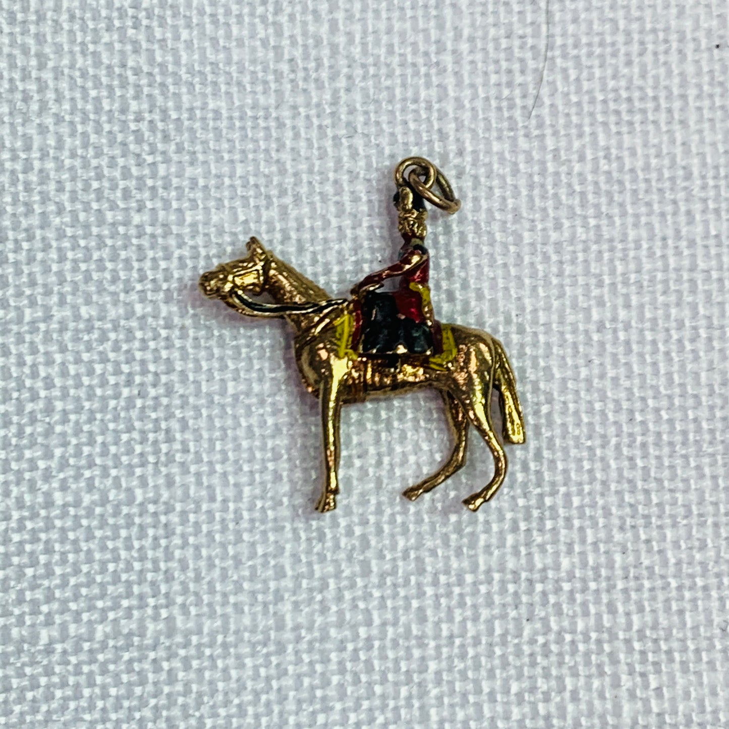 Royal Guardsman on Horse Charm Pendant