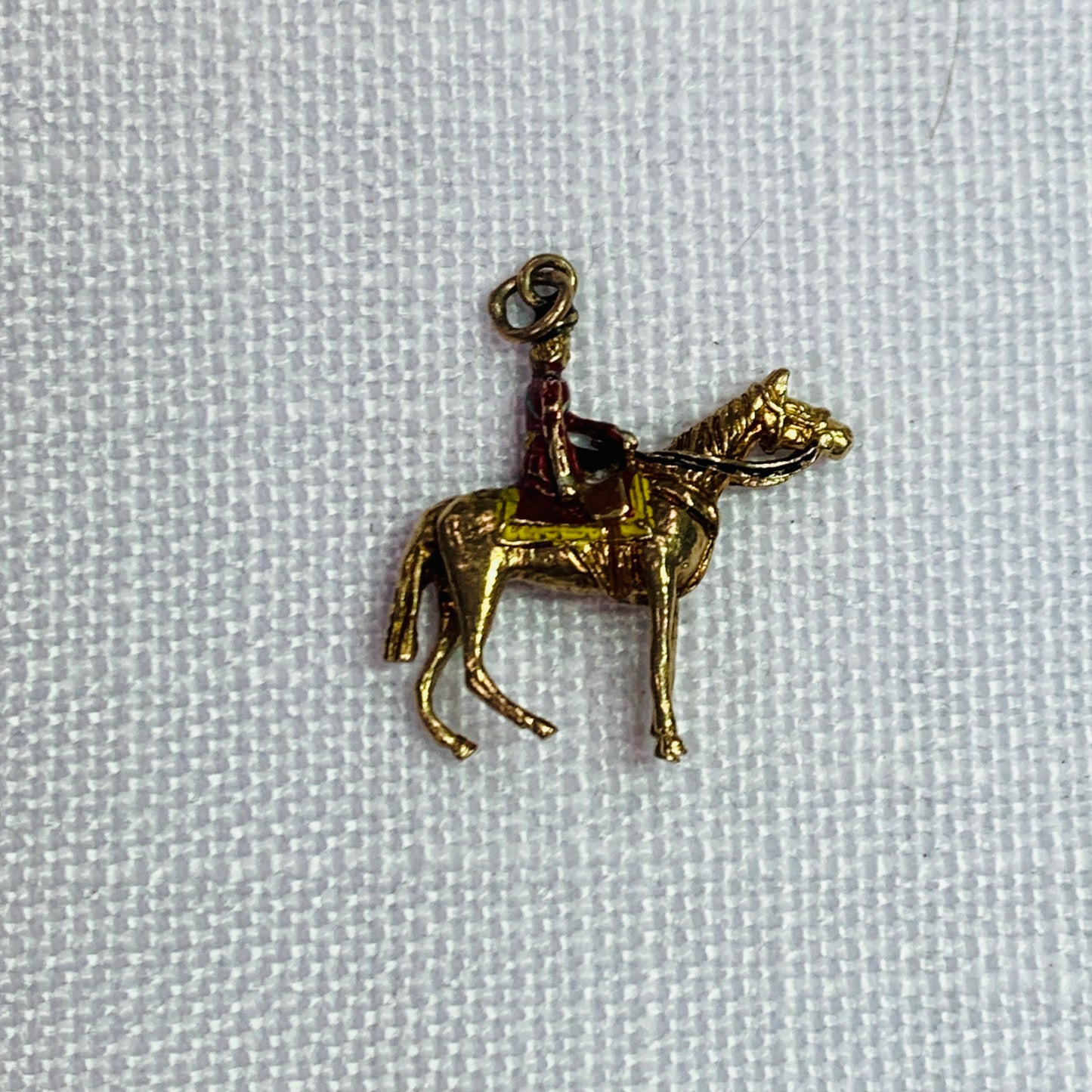 Royal Guardsman on Horse Charm Pendant