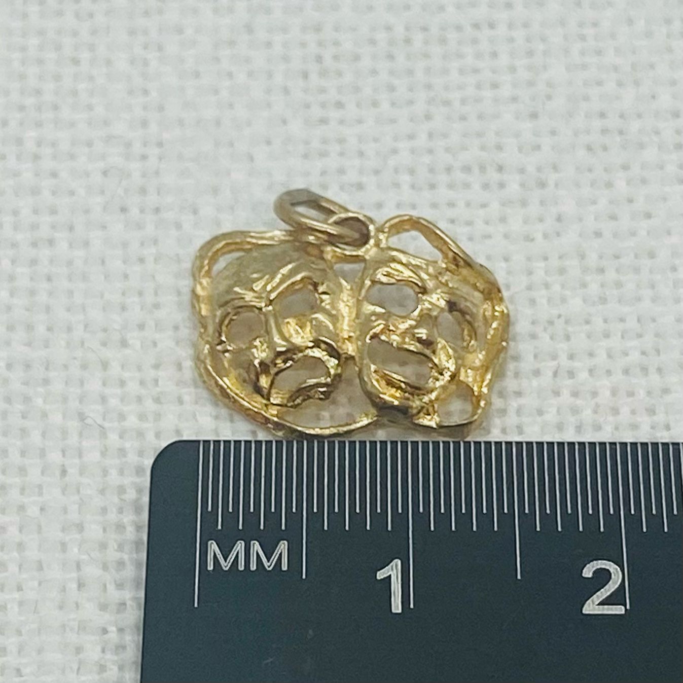 Theatre Mask Charm or Pendant