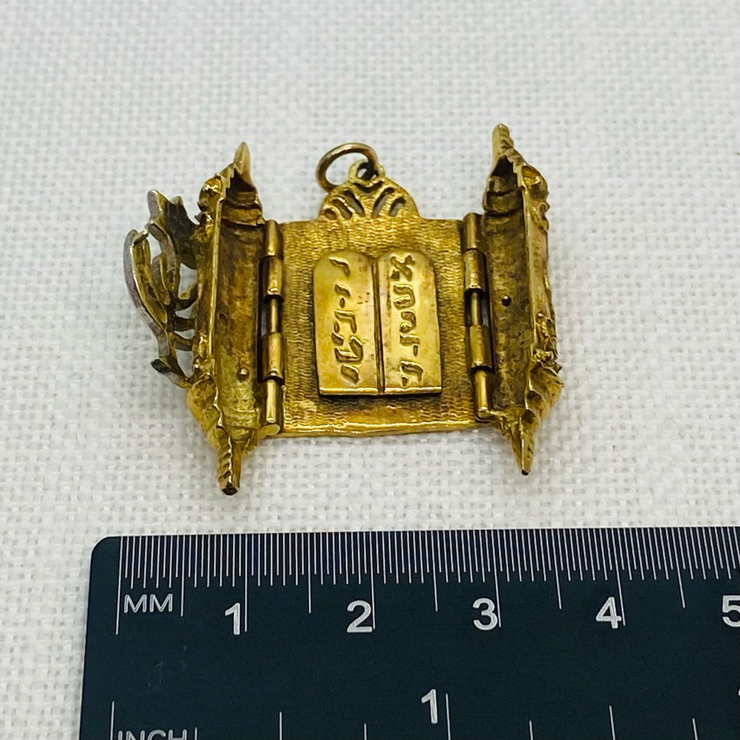 Jewish Torah Scrolls Pendant Charm