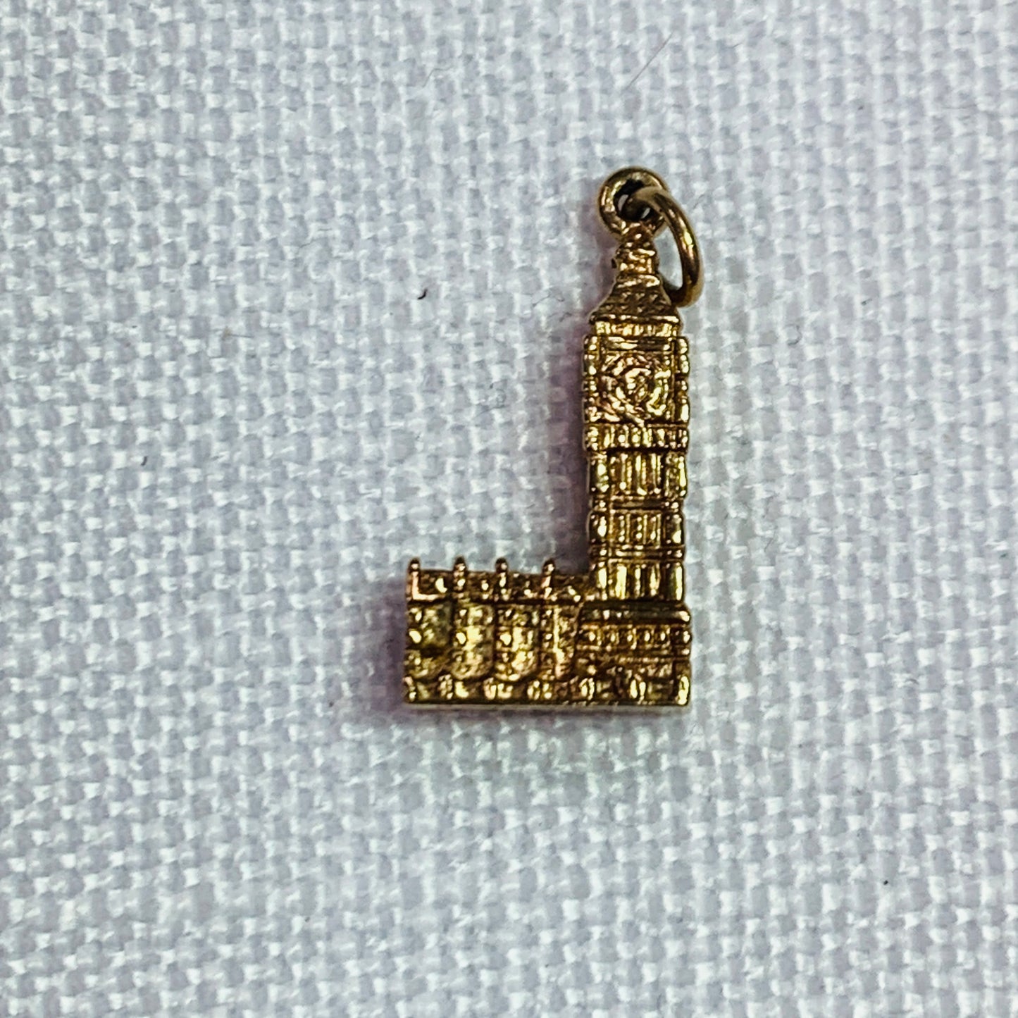 Iconic Big Ben Gold Charm Pendant