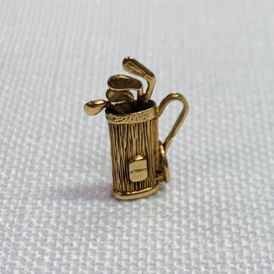 Vintage Golf Club Bag Charm