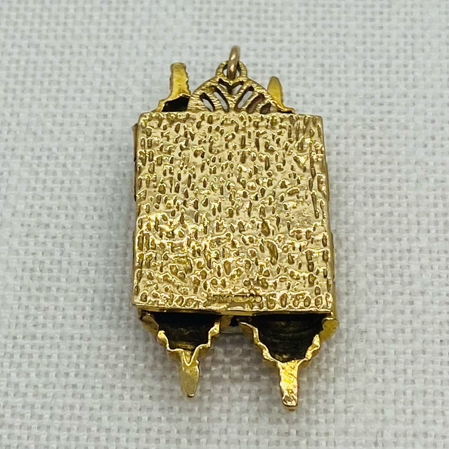 Jewish Torah Scrolls Pendant Charm